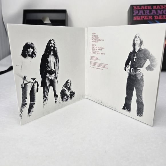 Black Sabbath Box Set CDs Paranoid Super Deluxe Edition 4CD Blu-ray 2016 Rhino - Picture 10 of 16